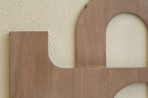 Darcy Natural Mango Wood Wall Art, 2-Piece