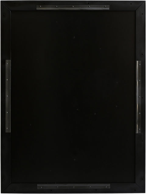 Monroe 36" Black Mango Wood Wall Art, 1 Piece