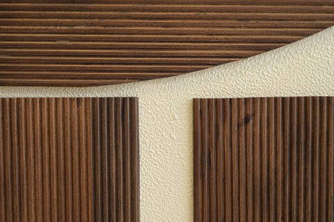 Monroe 36" Brown Mango Wood Wall Art, 1 Piece