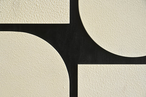 Vale 36" Black Mango Wood Wall Art, 1 Piece