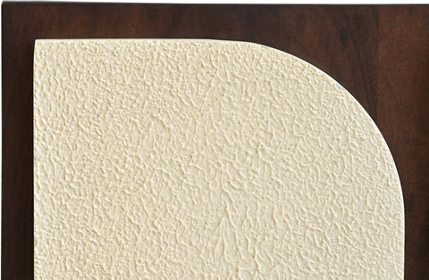 Vale 24" Brown Mango Wood Wall Art, 1 Piece