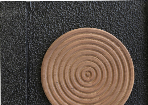 Emory 24" Natural Mango Wood Wall Art, 1 Piece