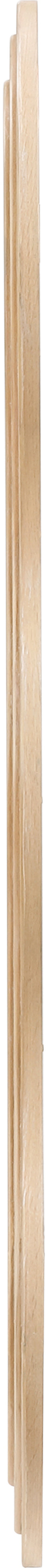 Piper 33" Natural Oak Veneer Frame Mirror, 1 Piece