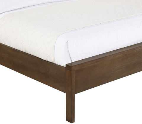 Prescott Brown Natural Cane And Solid Wood Full Bed, 1 Piece