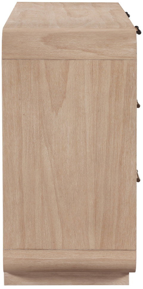Prescott Natural Natural Cane And Solid Wood Dresser, 1 Piece