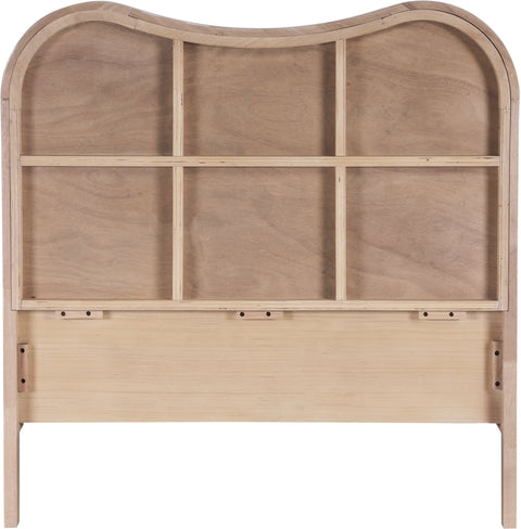 Prescott Natural Natural Cane And Solid Wood Twin Bed, 1 Piece