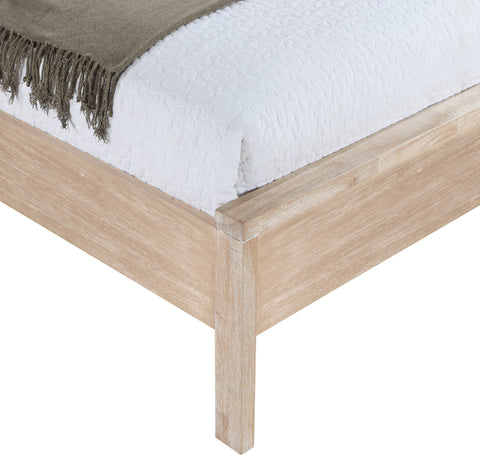 Prescott Natural Natural Cane And Solid Wood Twin Bed, 1 Piece