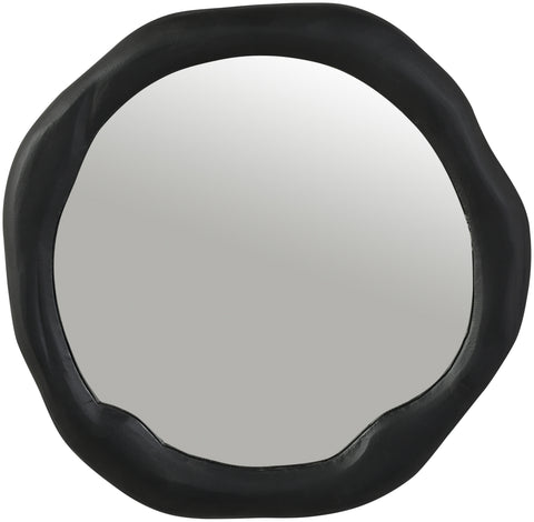 Briar 24" Black Aluminum Frame Mirror, 1 Piece