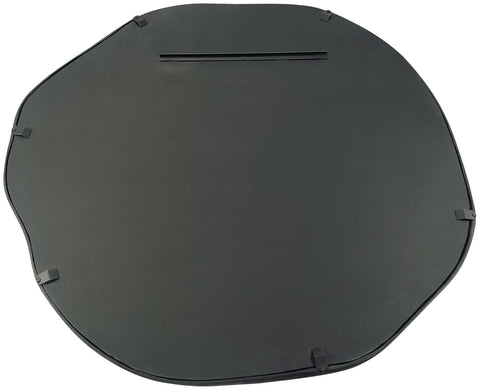 Briar 30" Black Aluminum Frame Mirror, 1 Piece