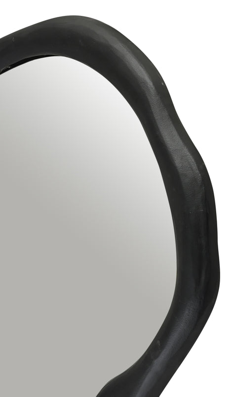 Briar 30" Black Aluminum Frame Mirror, 1 Piece