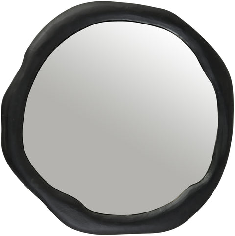 Briar 36" Black Aluminum Frame Mirror, 1 Piece