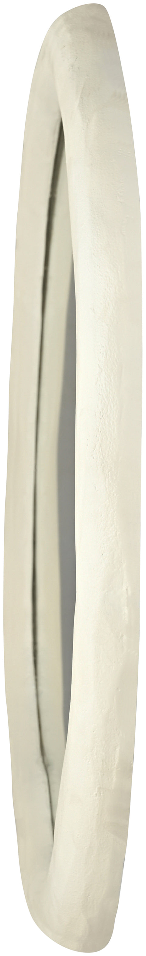 Briar 30" Cream Aluminum Frame Mirror, 1 Piece