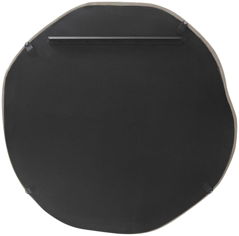 Briar 24" Taupe Aluminum Frame Mirror, 1 Piece