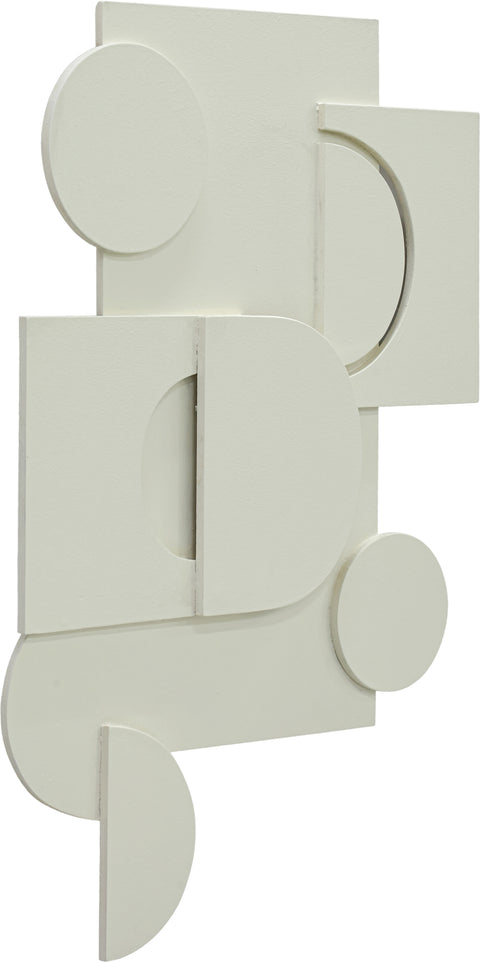 Alden 24" Cream Wall Art, 1 Piece