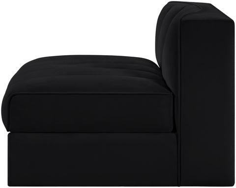 Talia Black Velvet Performance Fabric Upholstered Chair, 1 Piece
