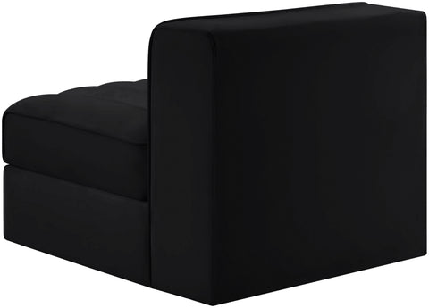 Talia Black Velvet Performance Fabric Upholstered Chair, 1 Piece