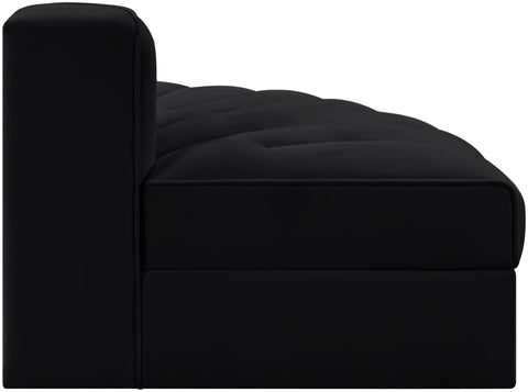 Talia Black Velvet Performance Fabric Upholstered Chair, 1 Piece (Style 3)