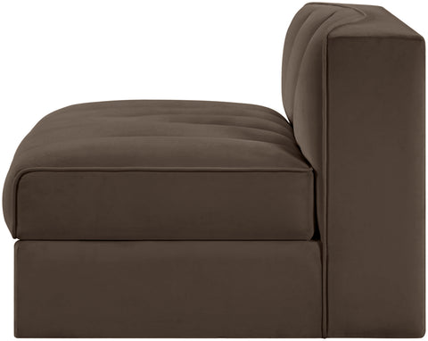 Talia Brown Velvet Performance Fabric Upholstered Chair, 1 Piece