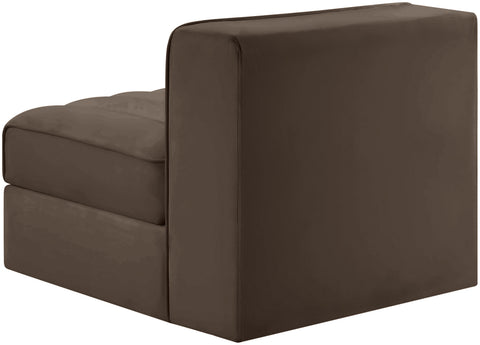 Talia Brown Velvet Performance Fabric Upholstered Chair, 1 Piece