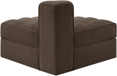 Talia Brown Velvet Performance Fabric Upholstered Chair, 1 Piece (Style 3)