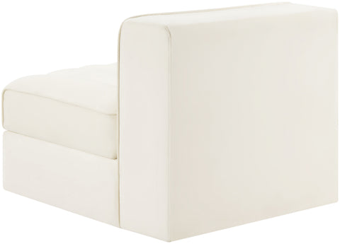 Talia Cream Velvet Performance Fabric Upholstered Chair, 1 Piece