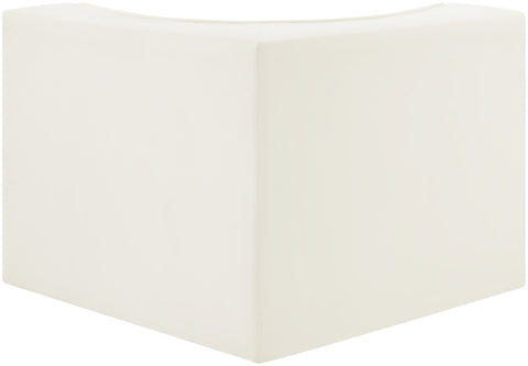 Talia Cream Velvet Performance Fabric Upholstered Chair, 1 Piece (Style 2)
