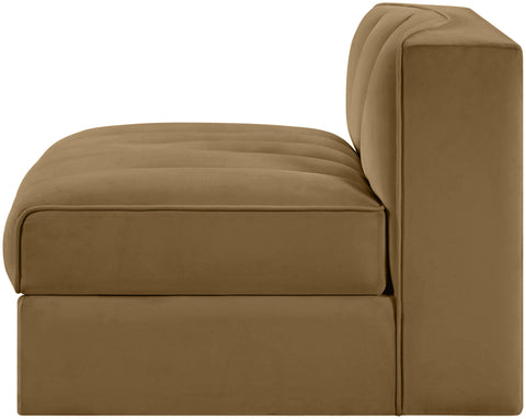 Talia Saddle Velvet Performance Fabric Upholstered Chair, 1 Piece