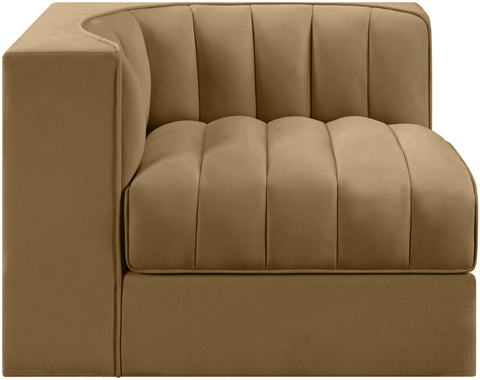 Talia Saddle Velvet Performance Fabric Upholstered Chair, 1 Piece (Style 2)