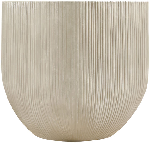Veda Beige Concrete Indoor/Outdoor End Table, 1 Piece (Style 2)