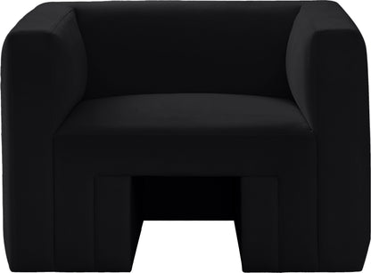 Woodford Black Velvet Chair C