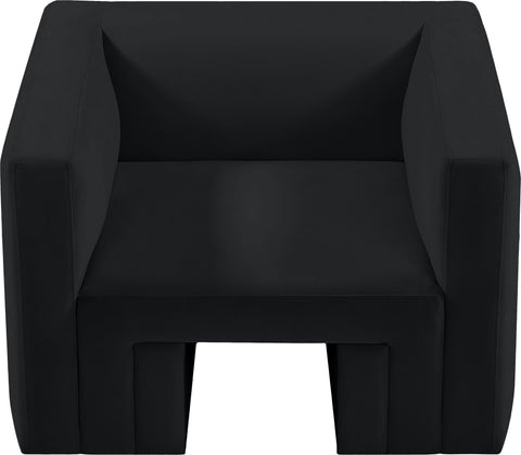 Woodford Black Velvet Chair C