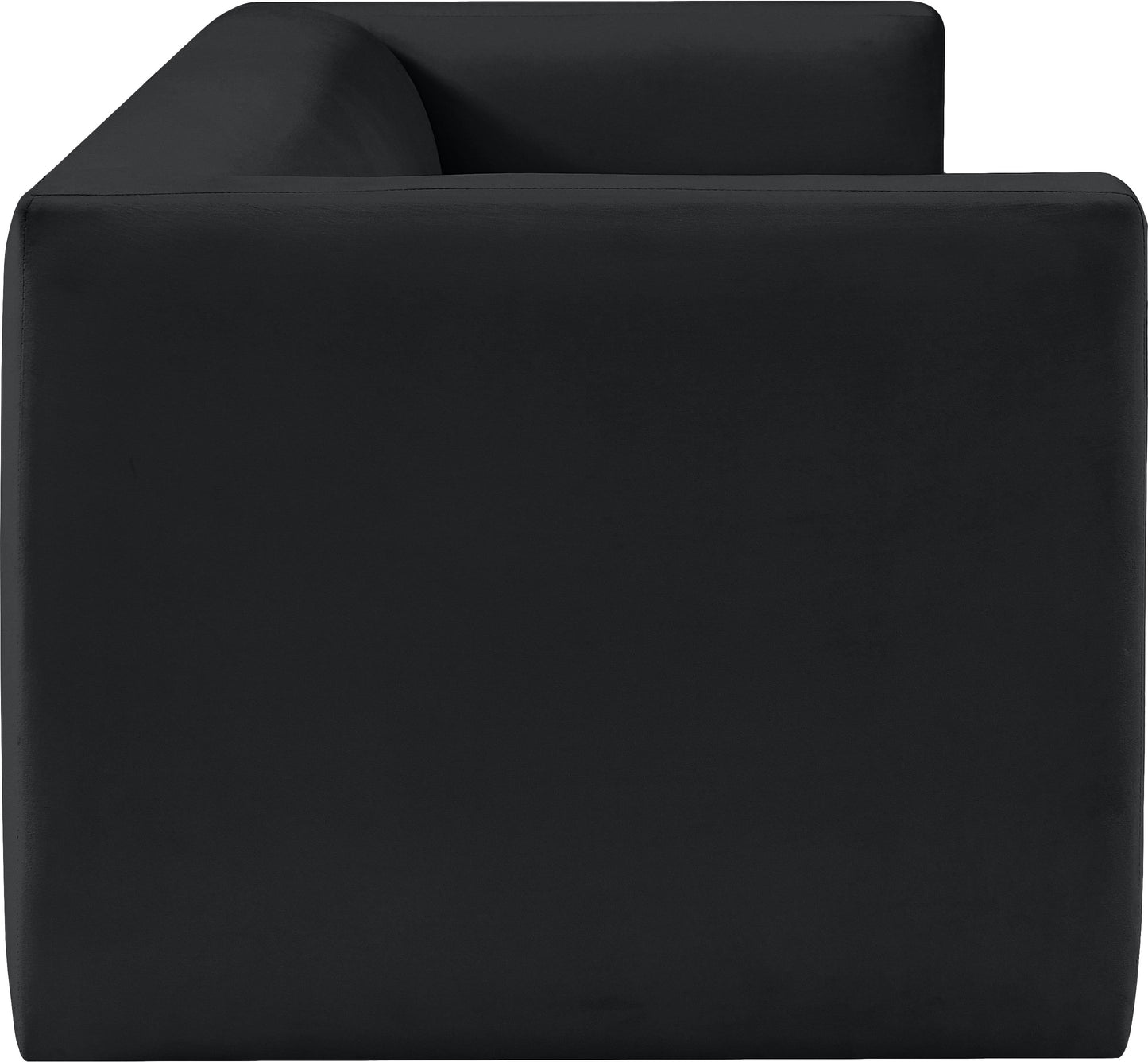 woodford black velvet sofa s