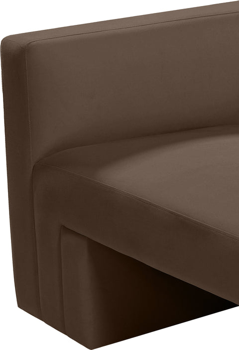 Woodford Brown Velvet Chair C