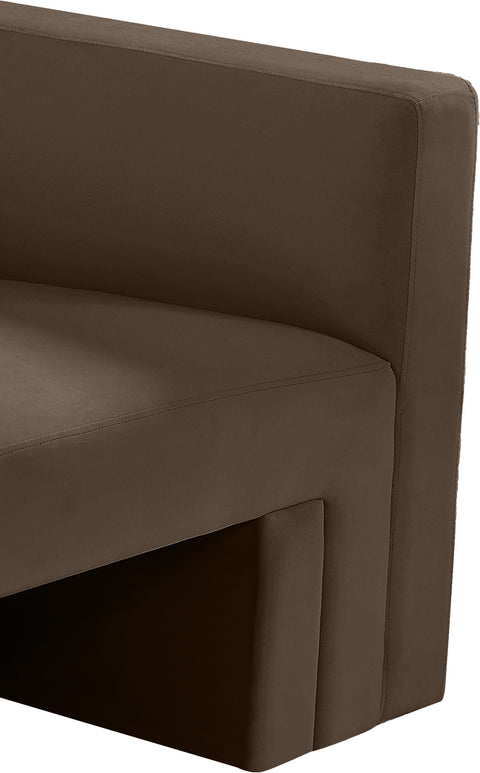 Woodford Brown Velvet Chair C