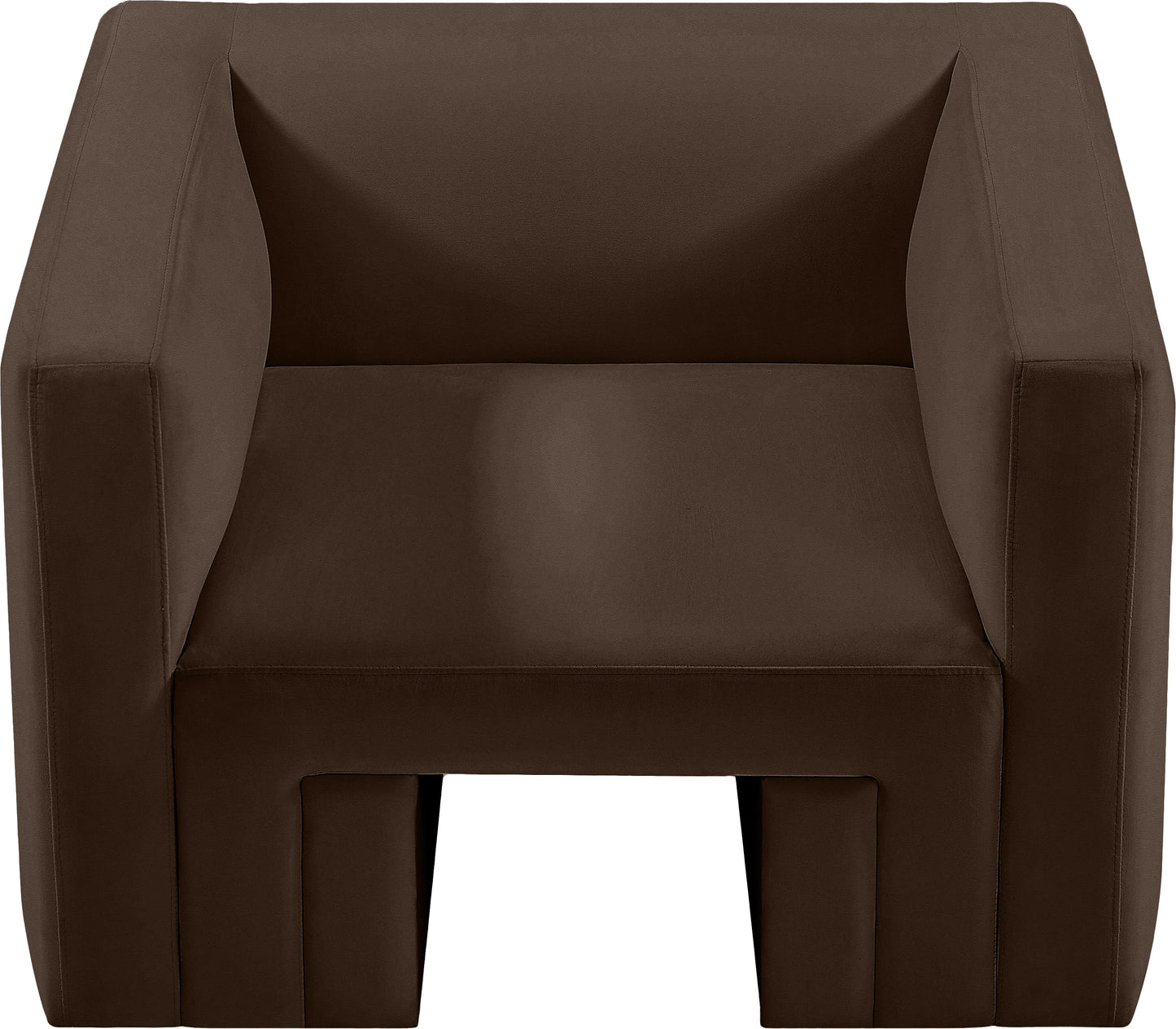 woodford brown velvet chair c