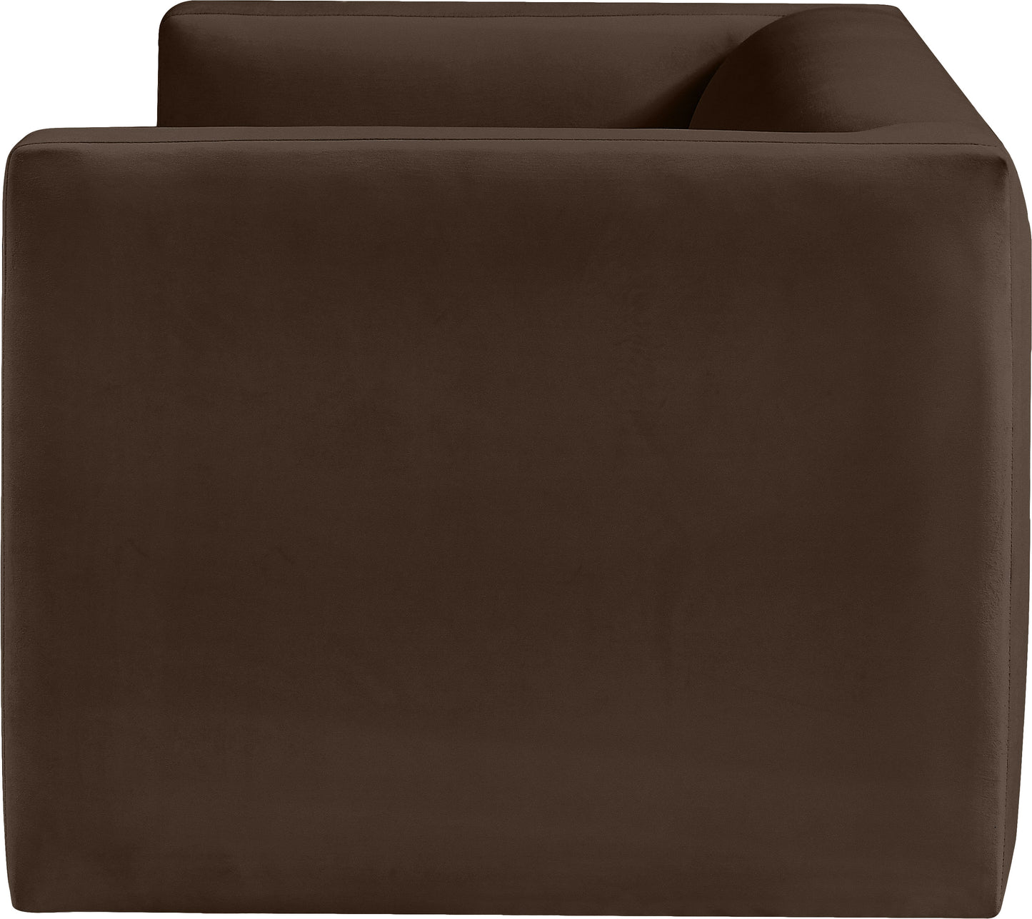 woodford brown velvet loveseat l