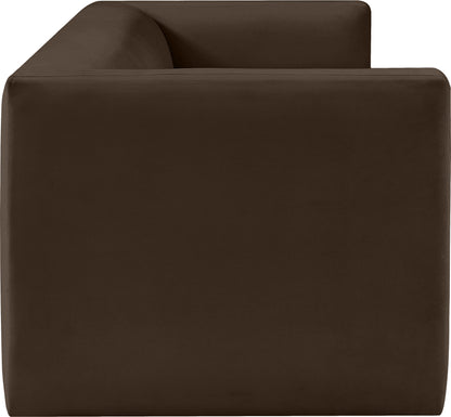 Woodford Brown Velvet Sofa S