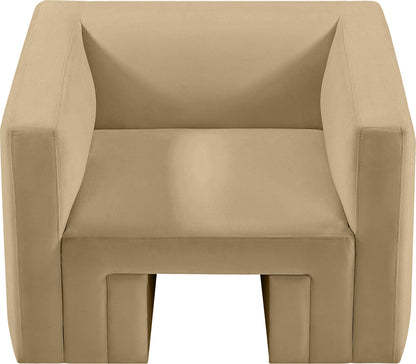 Woodford Camel Velvet Chair C