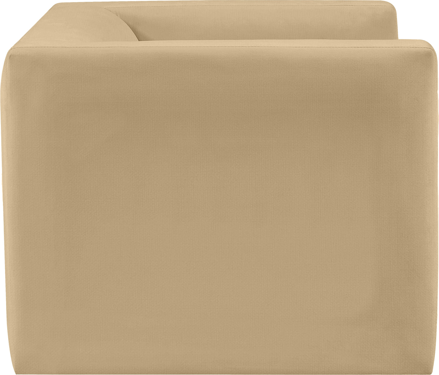 woodford camel velvet chair c