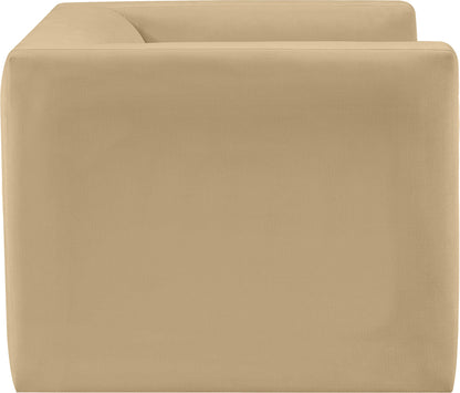 Woodford Camel Velvet Chair C