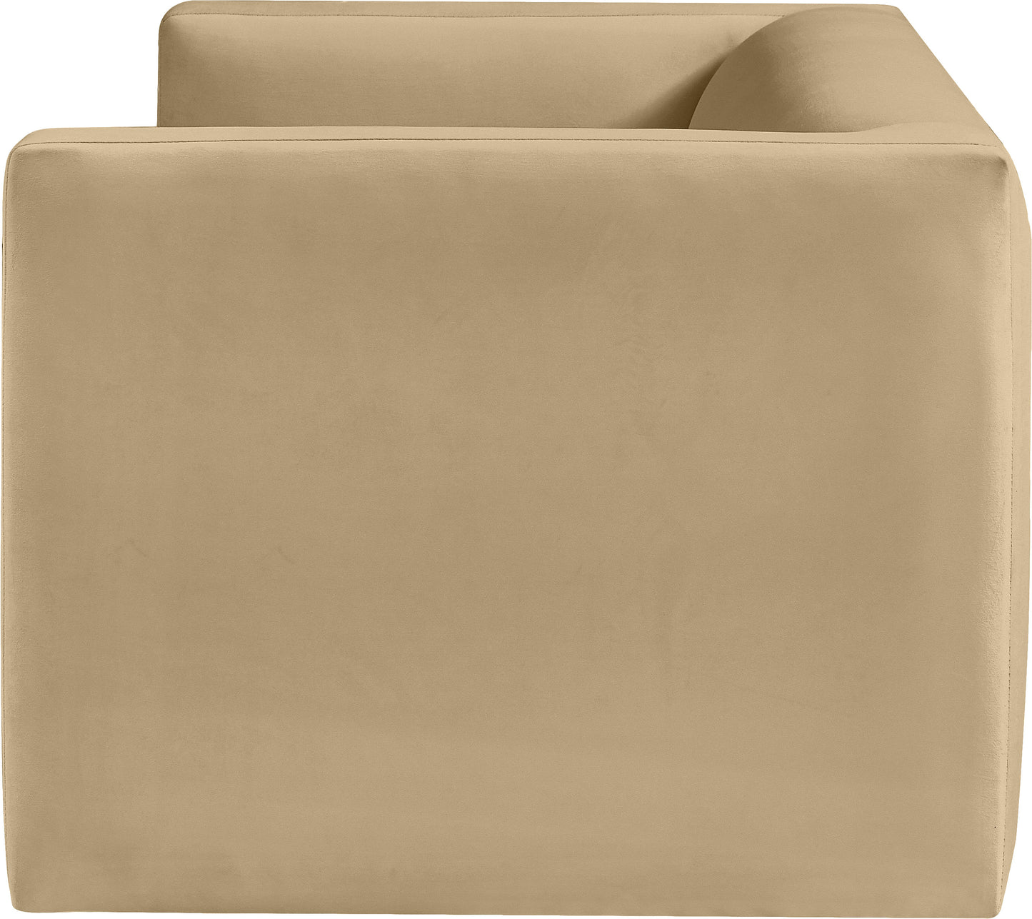 woodford camel velvet loveseat l