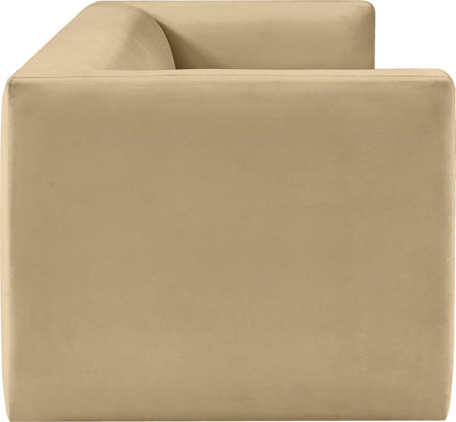 Woodford Camel Velvet Sofa S