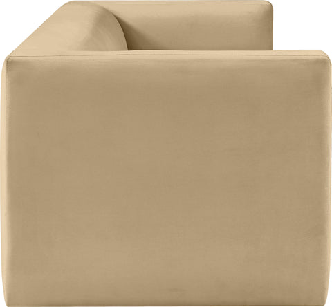 Woodford Camel Velvet Sofa S