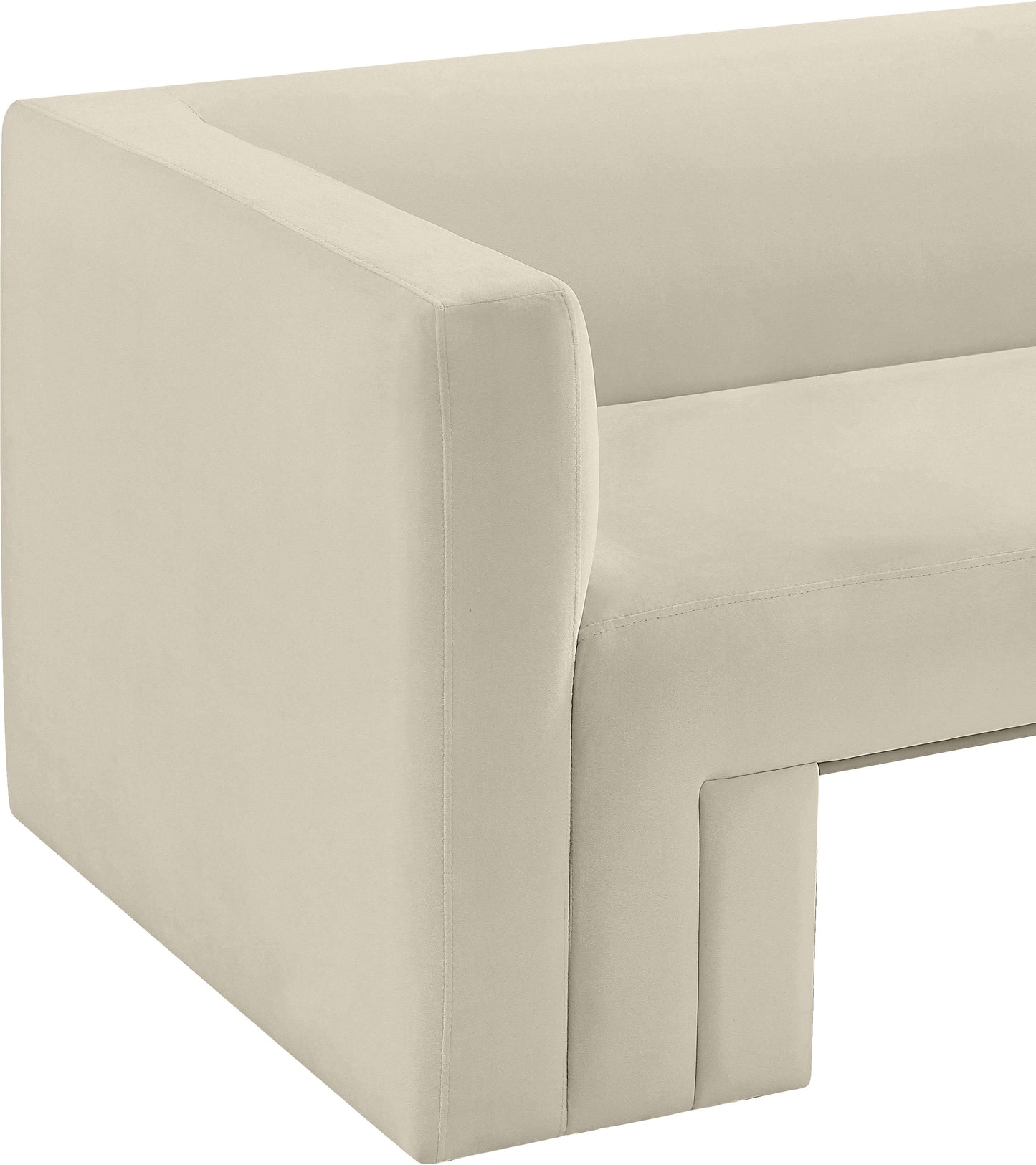 woodford cream velvet chair c