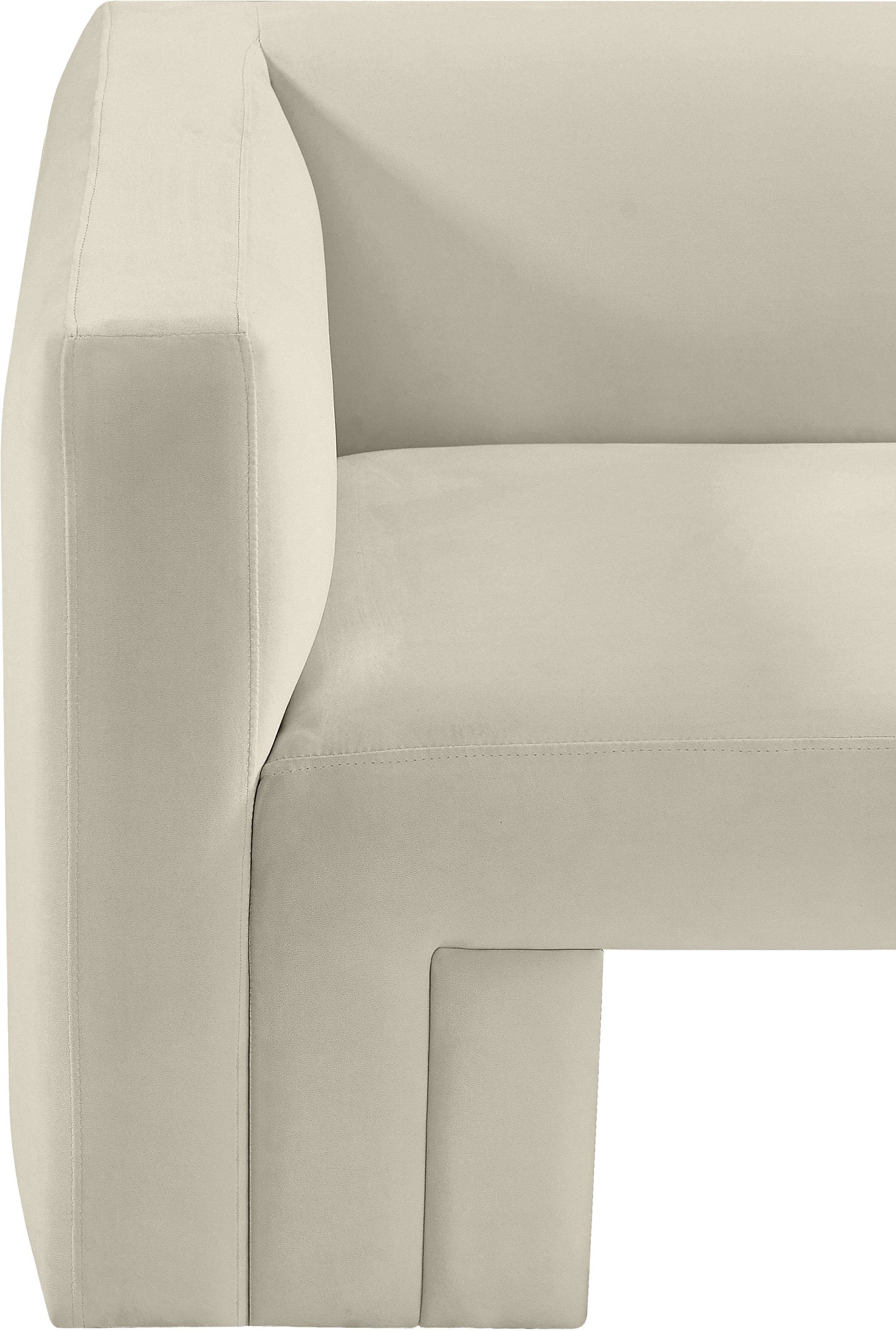 woodford cream velvet chair c