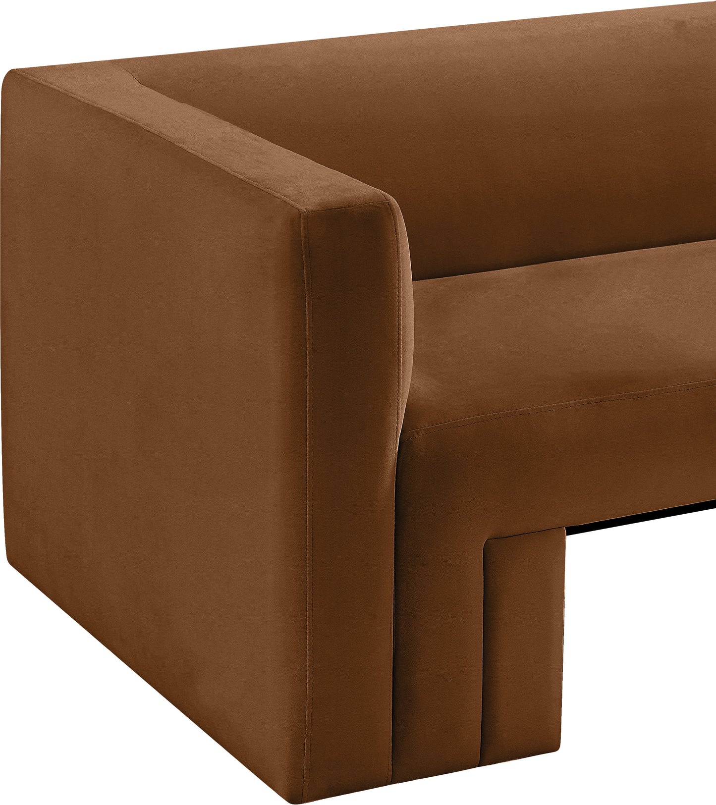 woodford saddle velvet chair c