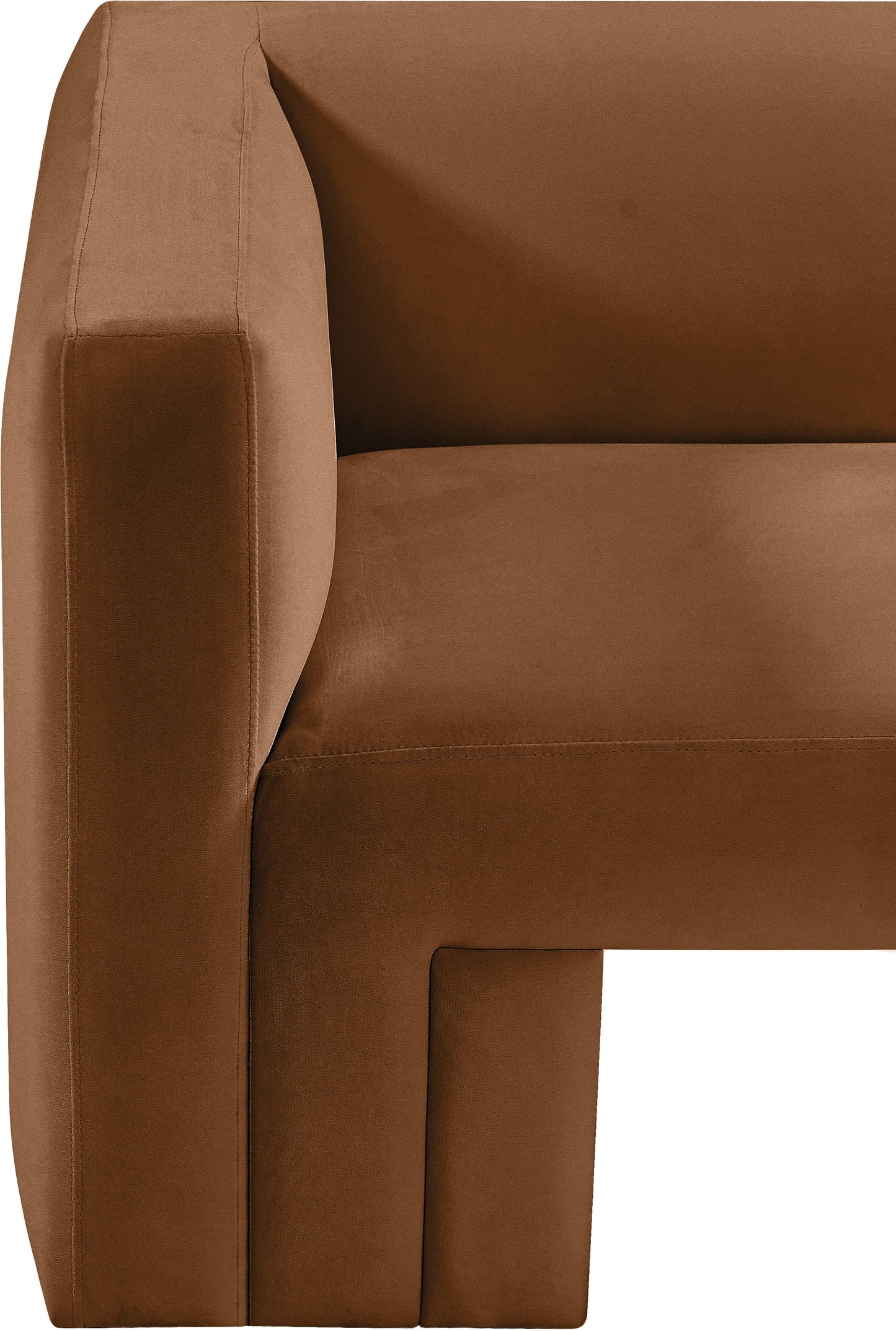 woodford saddle velvet chair c