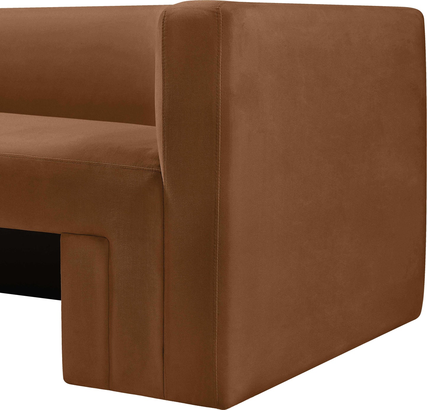 woodford saddle velvet chair c