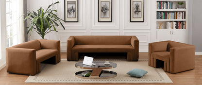 Woodford Saddle Velvet Sofa S