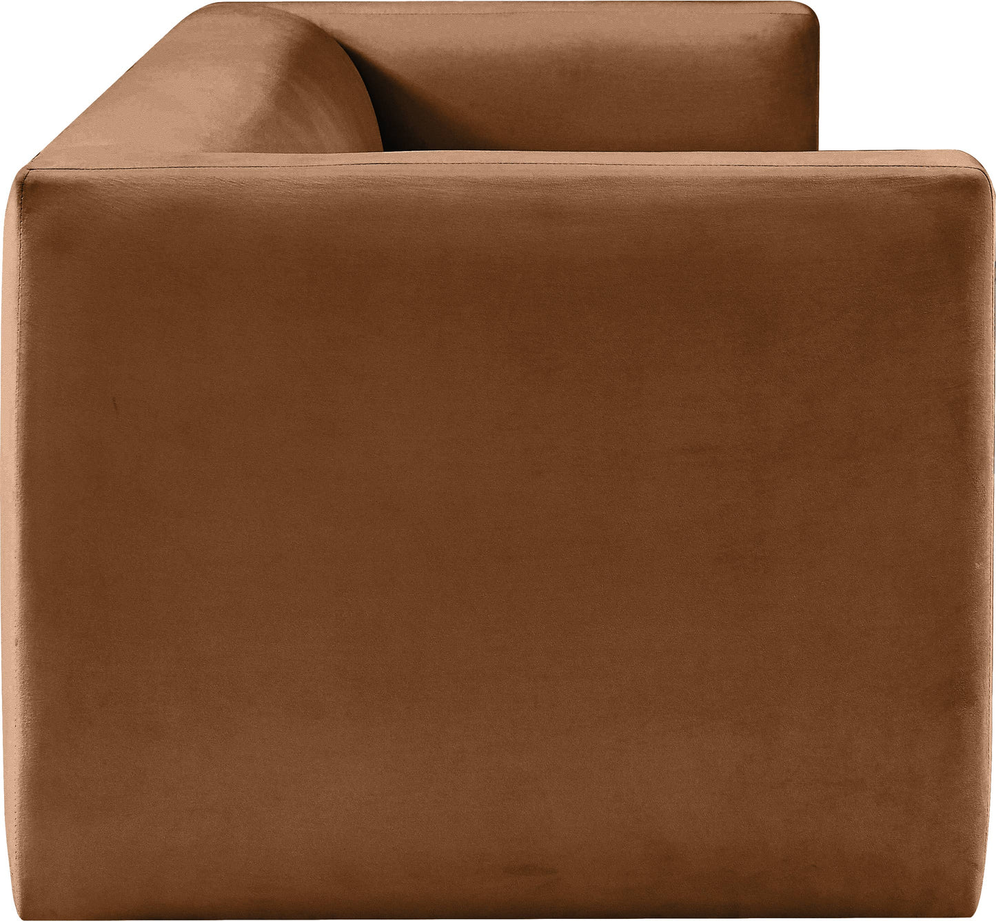 woodford saddle velvet sofa s